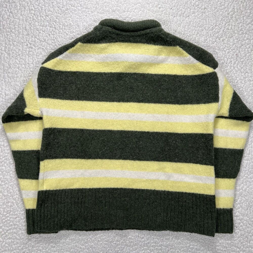Madewell Fulton Striped Pullover Sweater Women’s‎ M Roll Neck Cozy Minimalist - Picture 6 of 11